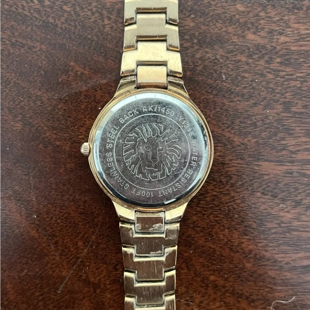 Anne Klein Gold Tone Women’s Watch NOT WORKING